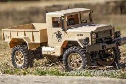 XK INNOVATIONS XK Military Truck Tan 1/12 Scale 4WD Truck - RTR -Freewing Shop xk military truck tan 1 12 scale 4wd truck rtr motion rc 27982725185721