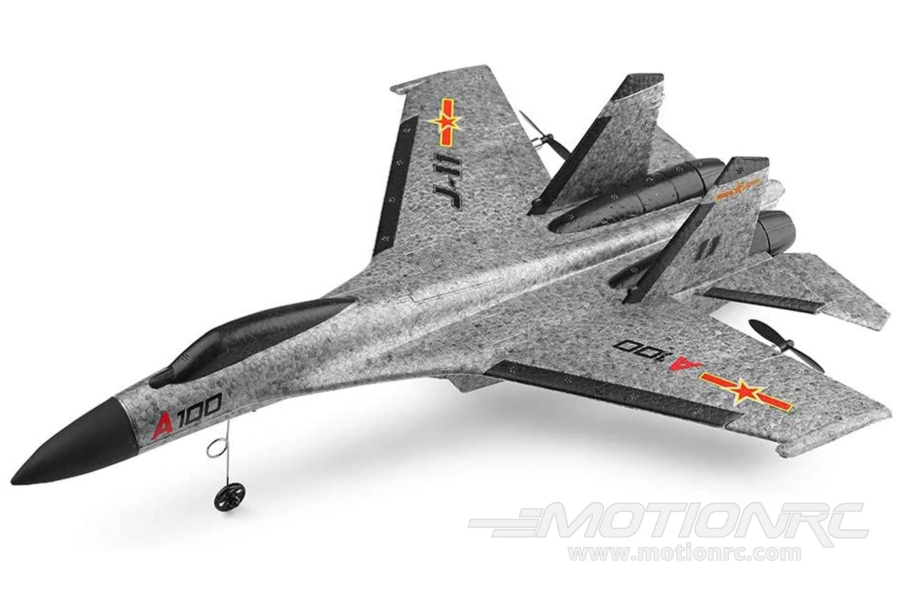 XK INNOVATIONS XK A100-G SU-27 Grey With Gyro 340mm (13.3") Wingspan - RTF 6 XK INNOVATIONS XK A100-G SU-27 Grey With Gyro 340mm (13.3") Wingspan - RTF - Image 4