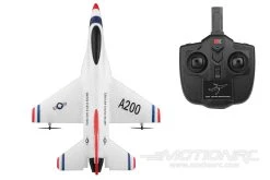 XK INNOVATIONS XK A200 F-16 With Gyro 290mm (11.4") Wingspan - RTF -Freewing Shop xk model a200 f 16 with gyro 290mm 11 4 wingspan rtf motion rc 28095923552441