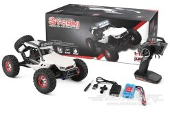 XK INNOVATIONS XK Rock Racer White 1/12 Scale 4WD Buggy - RTR -Freewing Shop xk rock racer 1 12 scale 4wd buggy white rtr motion rc 29604754194617