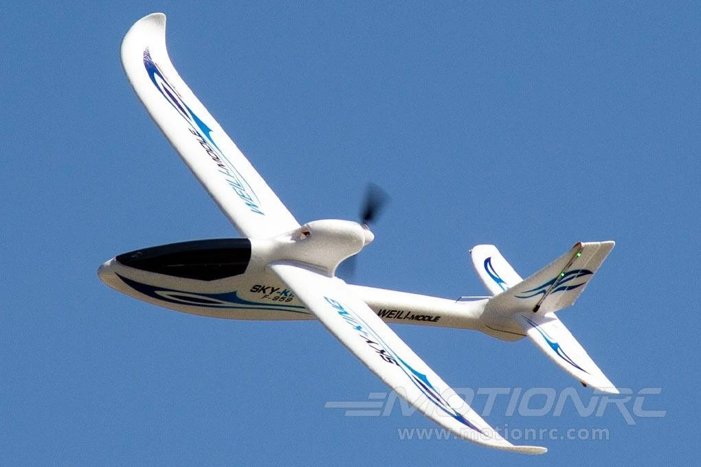 XK INNOVATIONS XK Sky King Glider Blue 750mm (29.5") Wingspan - RTF 4 XK INNOVATIONS XK Sky King Glider Blue 750mm (29.5") Wingspan - RTF - Image 2
