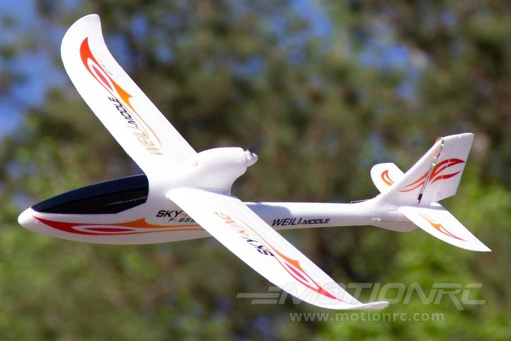 XK INNOVATIONS XK Sky King Glider Red 750mm (29.5") Wingspan - RTF 4 XK INNOVATIONS XK Sky King Glider Red 750mm (29.5") Wingspan - RTF - Image 2