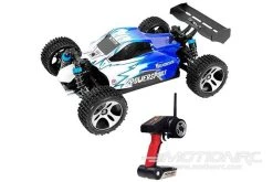 XK INNOVATIONS XK Vortex Blue 1/18 Scale 4WD Buggy - RTR -Freewing Shop xk vortex high speed 1 18 scale 4wd buggy blue rtr motion rc 29761359806649